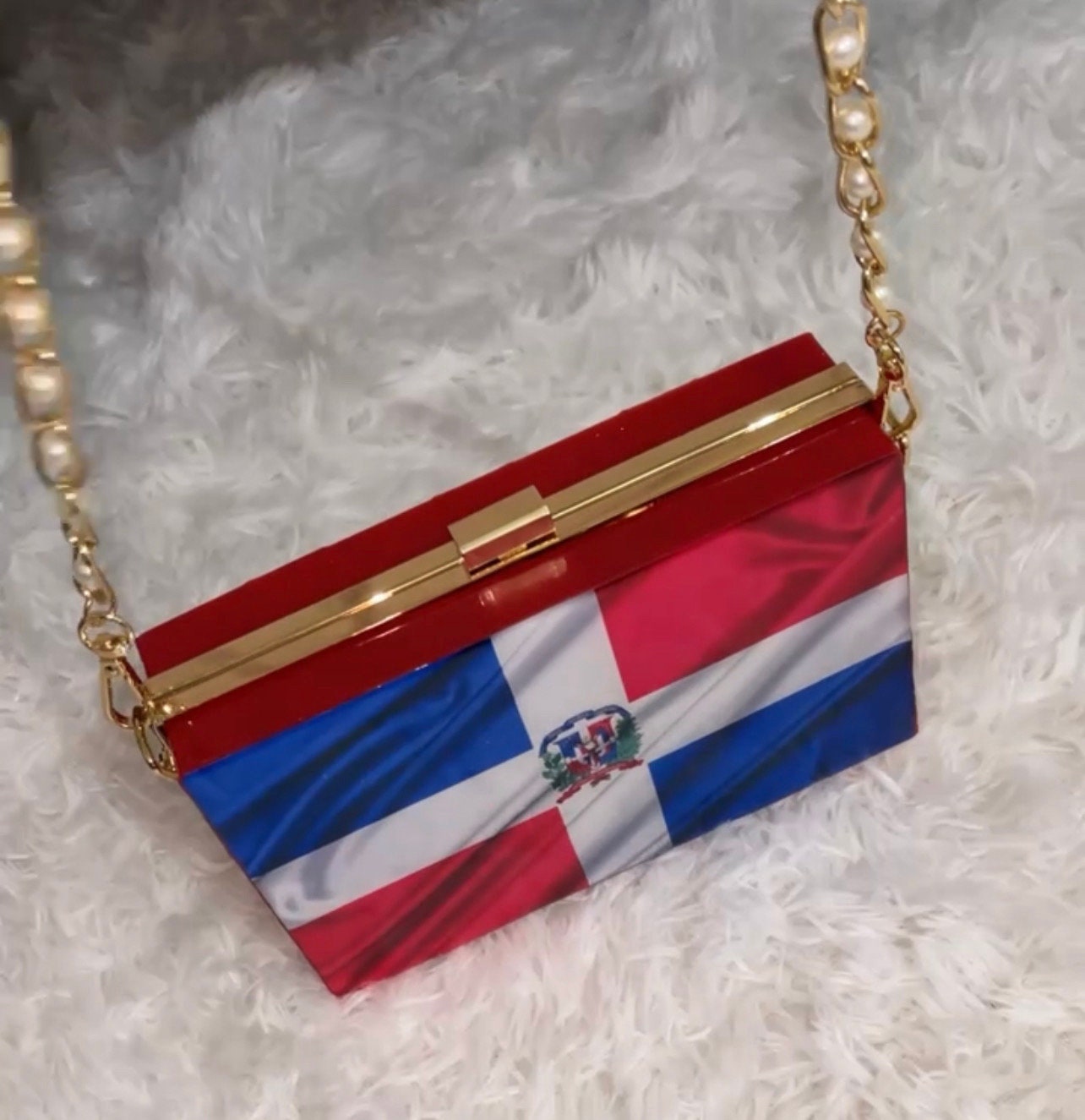 Resin handbag