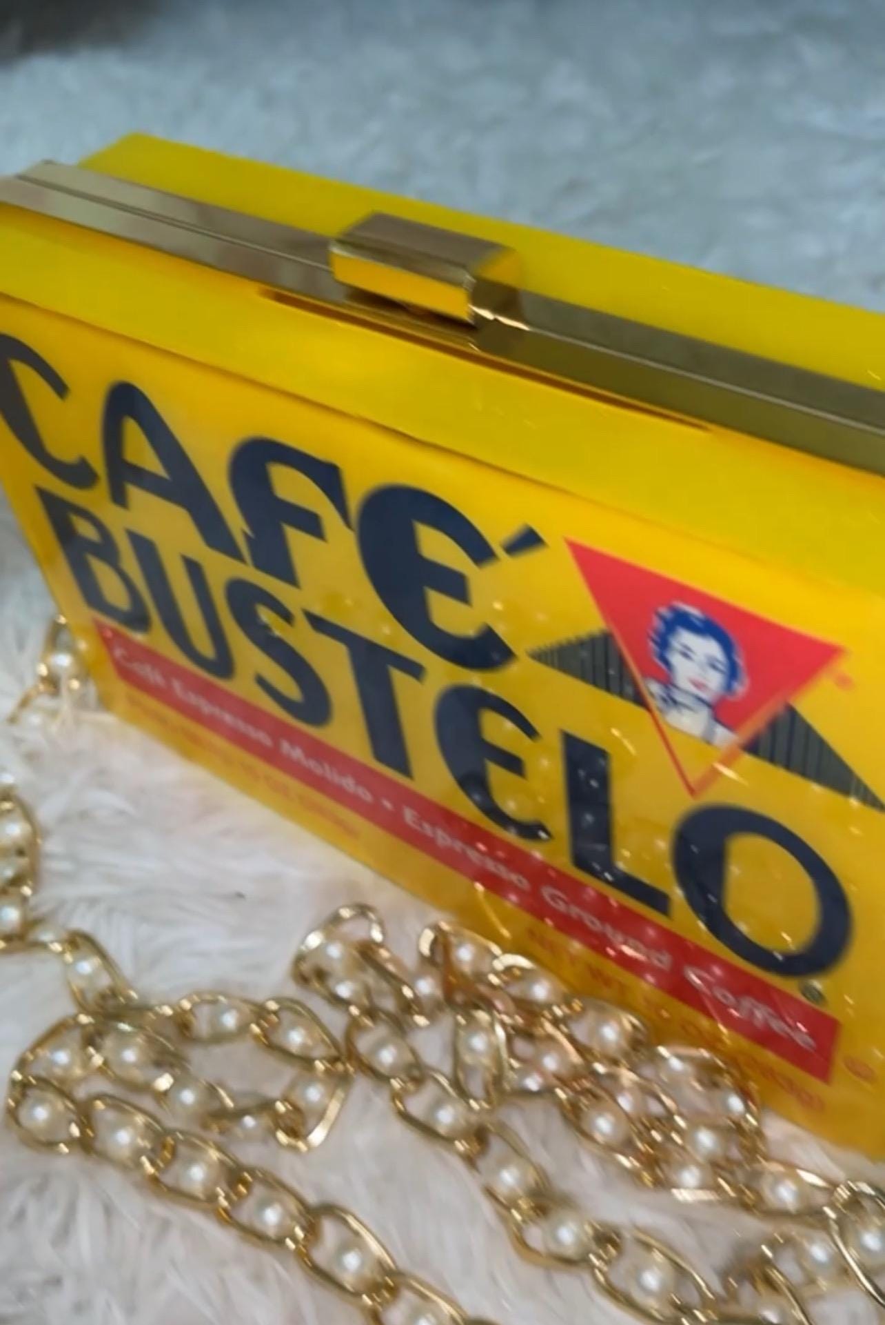 Resin handbag