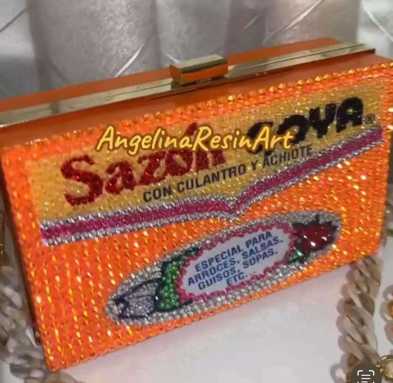Resin handbag