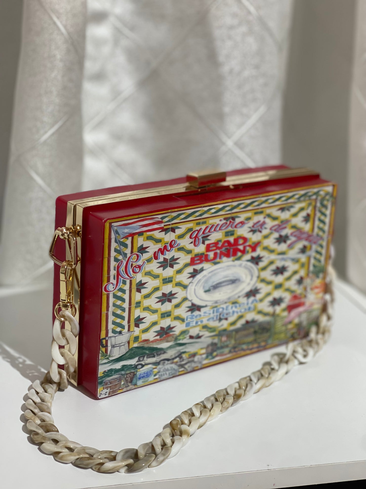 Bad bunny clutch bag