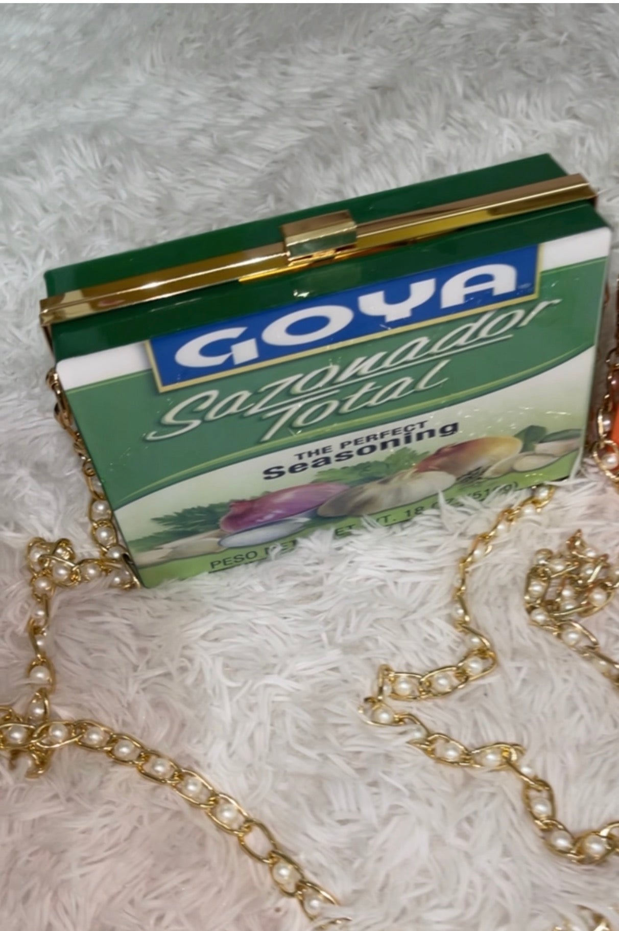 Resin handbag