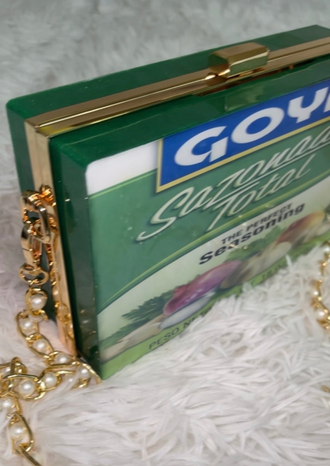 Resin handbag