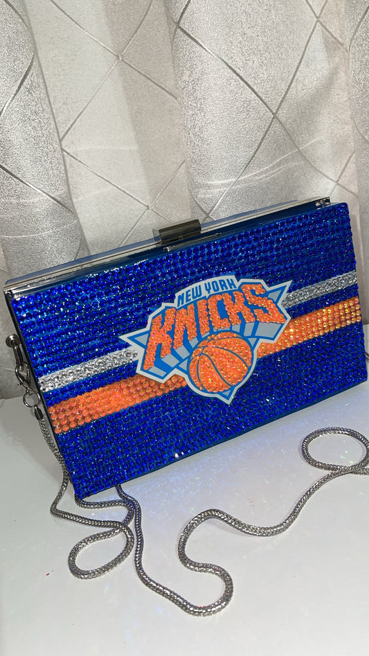 Knicks clutch bag