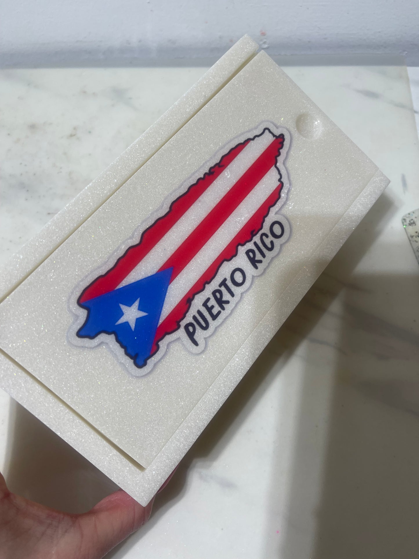 domino resin box